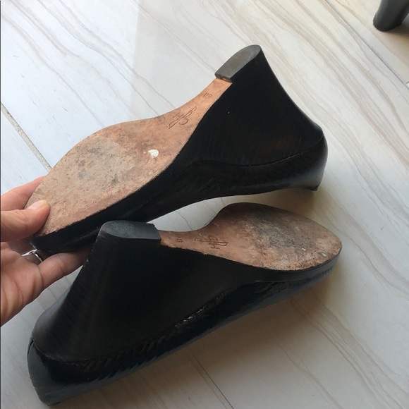 Cole Haan Patent Leather Wedge - Picture 4 of 7